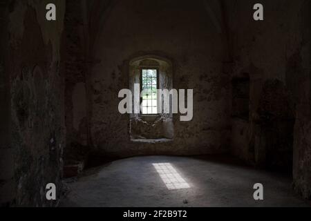 Vue par la fenêtre Banque D'Images