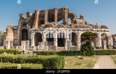 Santa Maria Capua Vetere, Campanie, Italie - Amphithéâtre Campano, également appelé Amphithéâtre Capuan, érigé au 2ème siècle et deuxième dans la taille seulement Banque D'Images