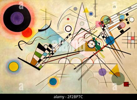 Composition VIII, par Vasily Kandinsky, 1923, Solomon R. Guggenheim Museum, Manhattan, New York City, Etats-Unis, Amérique du Nord Banque D'Images