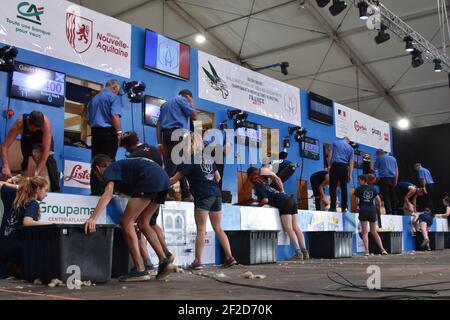 Championnats du monde de tonte France 2019 Banque D'Images
