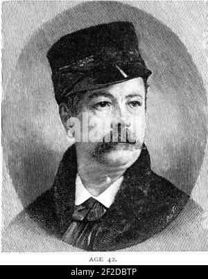 Portrait de Charles Frederick d'une valeur de 42 ans. Banque D'Images