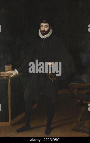 Portrait de Francesco I de Medici, Grand-Duc de Toscane (1541-1587). Banque D'Images