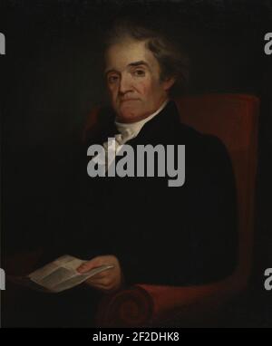 Portrait de Noah Webster. Banque D'Images