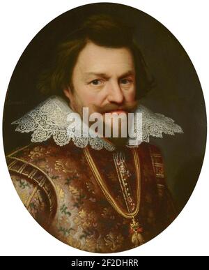 Portrait de Philip William, prince d'Orange Mauritshuis 98. Banque D'Images