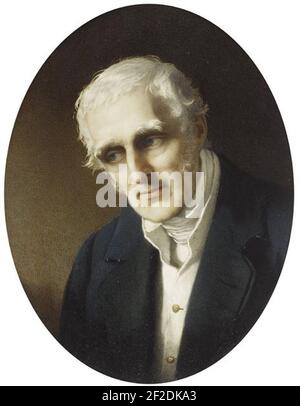 Portrait du maréchal Arthur Wellesley, 1er duc de Wellington, par Robert Thorburn. Banque D'Images