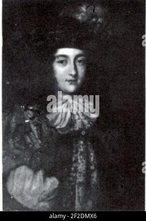 Portrait présommé de Philippe de Lorraine dit le Chevalier de Lorraine. Banque D'Images