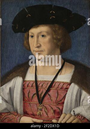 Portret van Floris van Egmond (1469-1539), graaf van Buren en Leerdam Banque D'Images