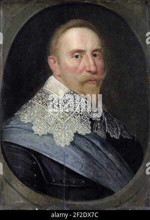Portret van Gustav II Adolf (1594-1632), koning van Zweden Banque D'Images
