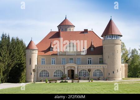 Château de Stolpe, Usedom Banque D'Images