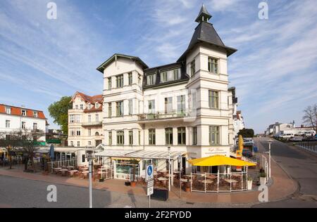 Baedkitoritektur dans Basin, île d'Usedom Banque D'Images