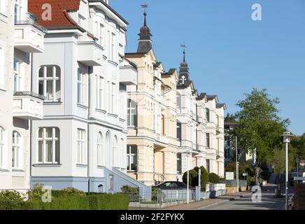 Baedkitoritektur dans Basin, île d'Usedom Banque D'Images