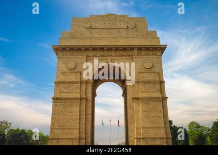 Porte de l'Inde, alias All India War Memorial, à New Delhi, Inde Banque D'Images