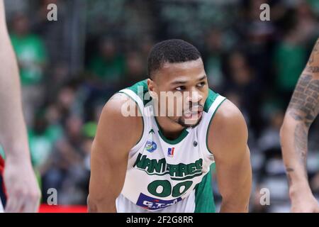 Taylor SMITH (00) de Nanterre 92 lors du match de basket-ball Jeep Elite du championnat français entre Nanterre 92 et SIG Strasbourg le 18 janvier 2020 au Palais des Sports Maurice Thorez à Nanterre, France - photo Ann-Dee Lamour / CDP MEDIA / DPPI Banque D'Images