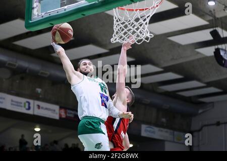 Isaïa CORDINIER (10) de Nanterre 92 pendant le championnat français Jeep Elite basketball match entre Nanterre 92 et SIG Strasbourg le 18 janvier 2020 au Palais des Sports Maurice Thorez à Nanterre, France - photo Ann-Dee Lamour / CDP MEDIA / DPPI Banque D'Images