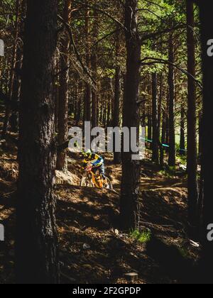 Raul Fernandez Lorenzo pendant le Red Bull Holly Bike 2019 les 25 et 26 mai 2019 à la station de ski de la Pinilla, Espagne - photo Arturo Baldasano / DPPI Banque D'Images