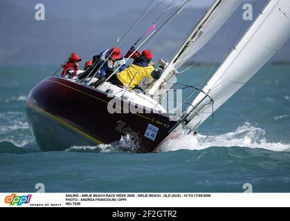 VOILE - COURSE À LA PLAGE AIRLIE SEMAINE 2006 - AIRLIE BEACH , QUEENSLAND (AUS) - 10 AU 17/08/2006 PHOTO : ANDREA FRANCOLINI / DPPI MELTEMI Banque D'Images