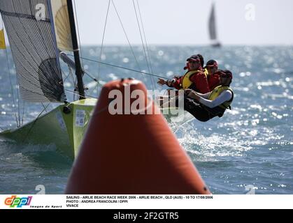 VOILE - COURSE À LA PLAGE D'AIRLIE SEMAINE 2006 - AIRLIE BEACH , QUEENSLAND (AUS) - 10 AU 17/08/2006 PHOTO : ANDREA FRANCOLINI / DPPI VIVACE Banque D'Images