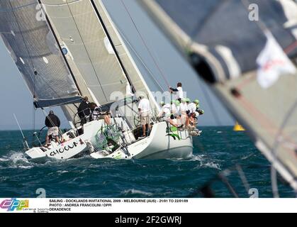 VOILE - DOCKLANDS INVITATIONAL 2009 - MELBOURNE (AUS) - 21/01 AU 22/01/09 PHOTO : ANDREA FRANCOLINI / DPPI DEKADENCE Banque D'Images