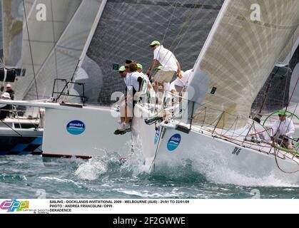 VOILE - DOCKLANDS INVITATIONAL 2009 - MELBOURNE (AUS) - 21/01 AU 22/01/09 PHOTO : ANDREA FRANCOLINI / DPPI DEKADENCE Banque D'Images