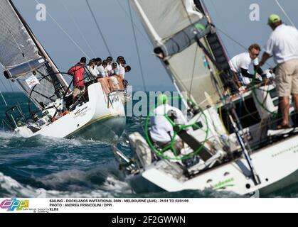 VOILE - DOCKLANDS INVITATIONAL 2009 - MELBOURNE (AUS) - 21/01 AU 22/01/09 PHOTO : ANDREA FRANCOLINI / DPPI XLR8 Banque D'Images