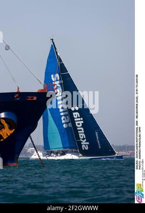 VOILE - DOCKLANDS INVITATIONAL 2009 - MELBOURNE (AUS) - 21/01 AU 22/01/09 PHOTO : ANDREA FRANCOLINI / DPPI SKANDIA Banque D'Images