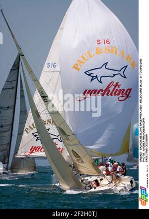 VOILE - SKANDIA GEELONG COURSE WEEK 2008 - MELBOURNE (AUS) - 24 AU 28/01/2008 PHOTO : ANDREA FRANCOLINI / DPPI DÉCISION EXÉCUTIVE Banque D'Images