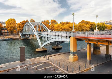 Passerelle Debilly passerelle de passage à Paris, France Banque D'Images