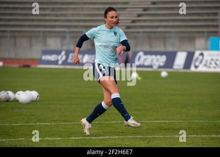 Gaetane Thiney du FC Paris se réchauffe devant le championnat de France féminin, le match de football D1 Arkema entre le FC Paris et les Girondins de Bordeaux le 22 novembre 2020 au stade Robert Bobin de Bondoufle, France - photo Melanie Laurent / A2M Sport Consulting / DPPI Banque D'Images