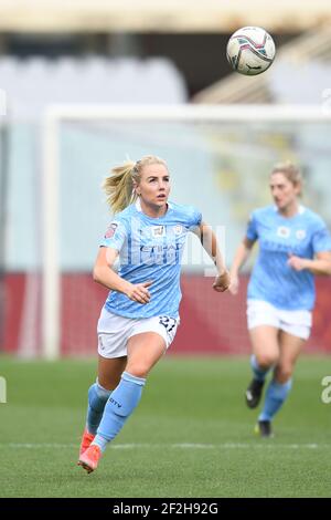 Alex Greenwood (Manchester City Women) Lors du match de l'UEFA 'Women's Champions League 2020 2021 entre Fiorentina Women 0-5 Manchester City Women au stade Artemio Franchi le 11 mars 2021 à Florence, Italie. (Photo de Maurizio Borsari/AFLO) Banque D'Images