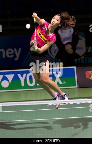 BADMINTON - YONEX BADMINTON AUSTRALIEN OUVERT 2013 - Sydney Exhibition CENTRE - SYDNEY (AUS) - 2-7/04/2013 - PHOTO ANDREA FRANCOLINI / DPPI MEDIA - FEMMES - Sonia Cheah (Malaisie) Banque D'Images