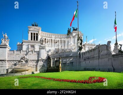 Monument à Piazza Venezia, Rome, Italie Banque D'Images
