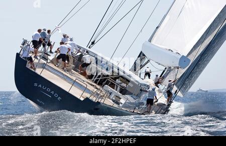 VOILE - LE SUPER YACHT COUPE 2010 - PALMA DE MAJORQUE (ESP) - 24/06/2010 - PHOTO : NICO MARTINEZ / MER ET VOIR / DPPISAUDADE Banque D'Images