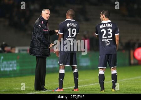 FOOTBALL - CHAMPIONNAT DE FRANCE 2012/2013 - L1 - GIRONDINS BORDEAUX V LILLE OSC - 19/10/2012 - PHOTO MANUEL BLONDAU / DPPI - Banque D'Images