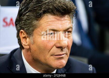 Walter Mazzarri, entraîneur-chef italien de Turin, lors de la série italienne D'un match de football Inter Milan / Torino le 26 août 2018 au stade San Siro à Milan, Italie, photo Morgese - Rossini / DPPI Banque D'Images