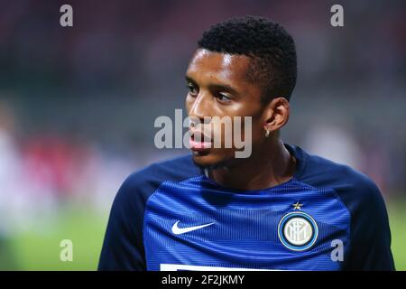 Dalbert Henrique (Inter Milan) pendant la série italienne UN match de football Inter Milan contre Cagliari le 29 septembre 2018 au stade San Siro à Milan, Italie, photo Morgese - Rossini / DPPI Banque D'Images