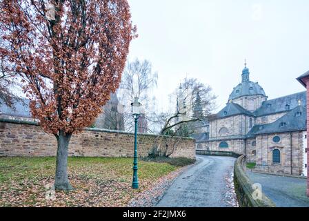 Mikeliskirche, Domplatz, Cathédrale, Fulda, Hesse, Allemagne, Europe Banque D'Images