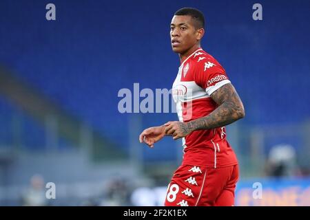 Igor Julio dos Santos de Paulo de Fiorentina en action pendant le championnat italien Serie UN match de football entre SS Lazio et ACF Fiorentina le 6 janvier 2021 au Stadio Olimpico à Rome, Italie - photo Federico Proietti / DPPI Banque D'Images