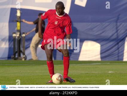 FOOTBALL - JEU AMICAL - 020719 - LE HAVRE AC V FC LIVERPOOL - DJIMI TRAORE (LIV) - PHOTO DANIEL BARDOU / FLASH APPUYER Banque D'Images