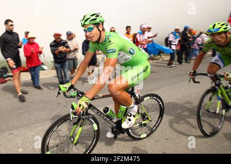 Peter Sagan, de Slovaquie, la circonscription de Cannondale est photographiée dans le Col du Tourmalet pendant le Tour de France, UCI World Tour 2014, Stage 18, Pau - Hautacam (145,5 km), le 24 juillet 2014 - photo Manuel Blondeau / AOP Press / DPPI Banque D'Images