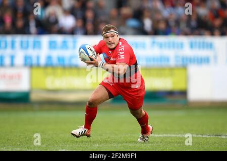 Jean Charles Orioli du RC Toulon lors du match de rugby Top 14 français entre Castres Olympique et RC Toulon au stade Pierre Antoine, à Castres, France, le 8 novembre 2014 . Photo Manuel Blondau / AOP PRESSE / DPPI Banque D'Images