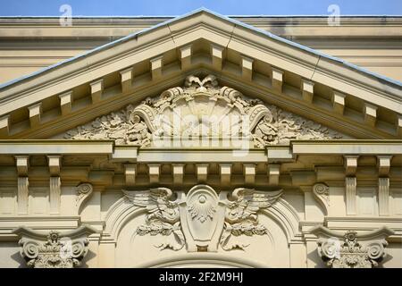 L'Elms est un manoir de l'âge de or dans le quartier historique de Bellevue Avenue à Newport, Rhode Island RI, USA. Banque D'Images