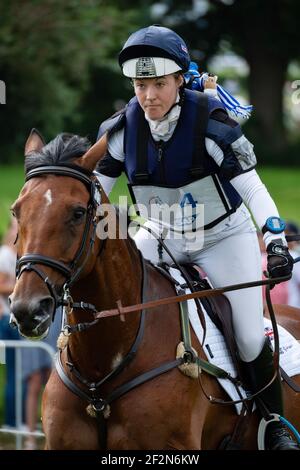 Imogen MURRAY (GBR) à cheval IVAR GOODEN pendant le CHIO d'Aix-la-Chapelle, événement de cross-pays le 20 juillet 2019 à Aix-la-Chapelle, Allemagne - photo Christophe Bricot / DPPI Banque D'Images