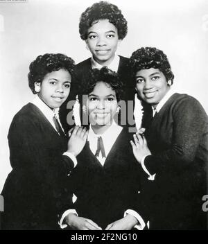 SHIRELLES photo promotionnelle de l'Amérique groupe vocal vers 1958 Banque D'Images