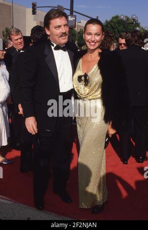 Stacy Keach et Malgosia Tomassi 1988 crédit: Ralph Dominguez/MediaPunch Banque D'Images