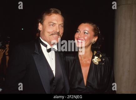 Stacy Keach et Malgosia Tomassi 1988 crédit: Ralph Dominguez/MediaPunch Banque D'Images