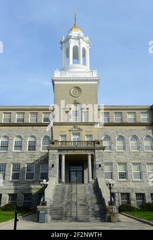 L'hôtel de ville de Newport est le centre du gouvernement de Newport dans le centre-ville de Newport, Rhode Island RI, États-Unis. Banque D'Images