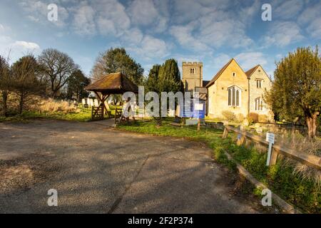 St John's Church Layhams Rd, West Wickham BR4 9HN, architecture religieuse au Royaume-Uni Banque D'Images