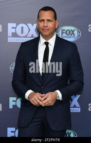 Alex Rodriguez assiste au Fox Upfront 2019 à Wollman Rink, Central Park, le 13 mai 2019 à New York. Banque D'Images