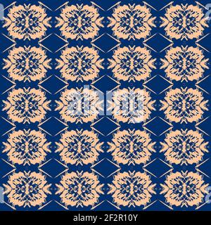 Motif sans couture répétant des éléments abstraits.motif monochrome simple pour tissus, fonds d'écran, textiles, arrière-plans Banque D'Images