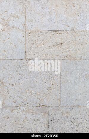 Détail de la structure en grès du bâtiment néo-renaissance dans un ton neutre et légèrement beige. Ancienne maison municipale, Bratislava Banque D'Images